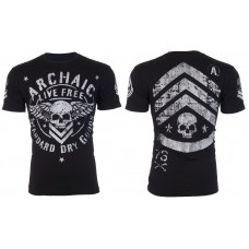 Archaic AFFLICTION Mens T-Shirt STRONG CREST